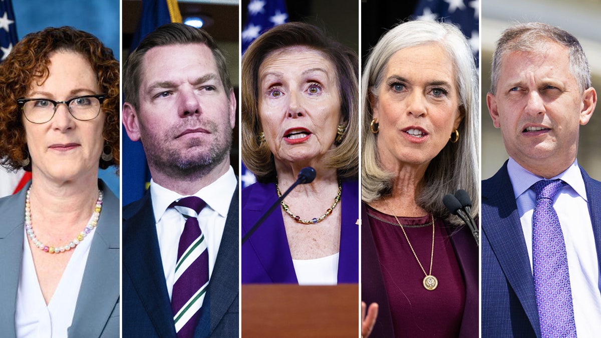 Val Hoyle, Eric Swalwell, Nancy Pelosi, Katherine Clark, Sean Casten