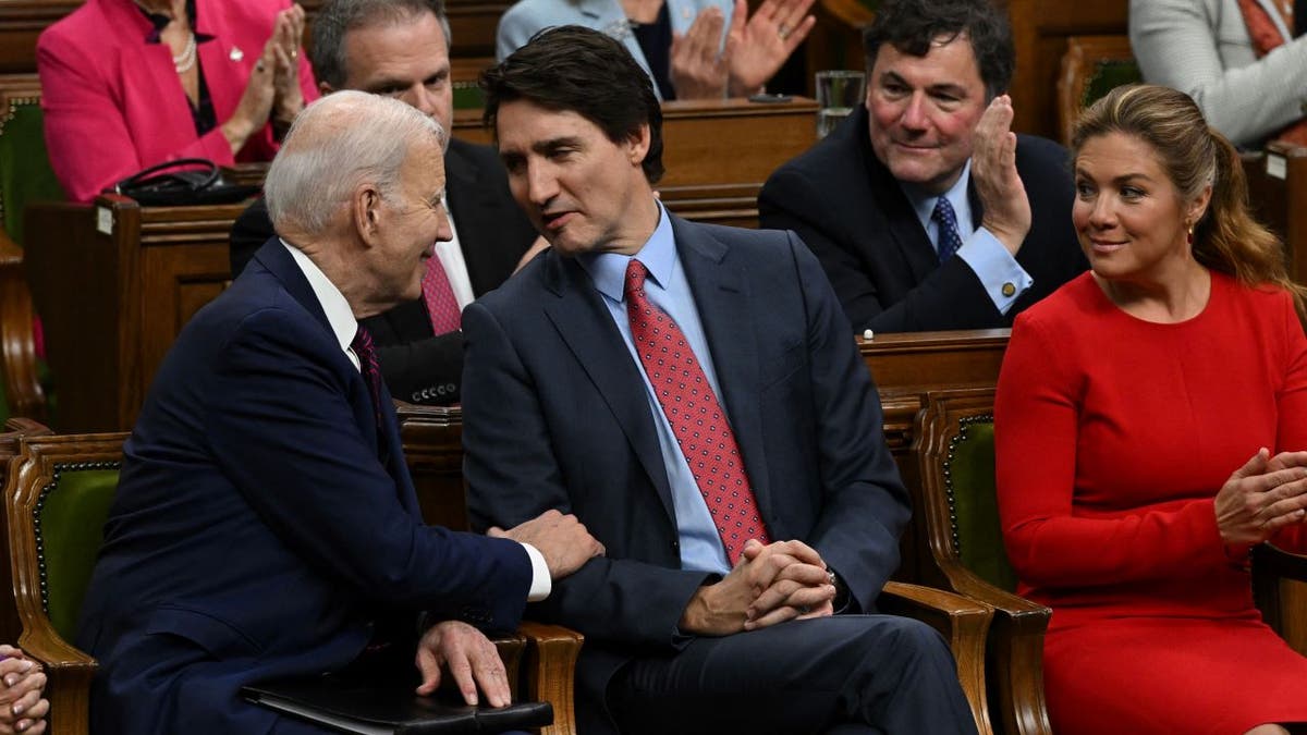 Biden talking to Trudeau