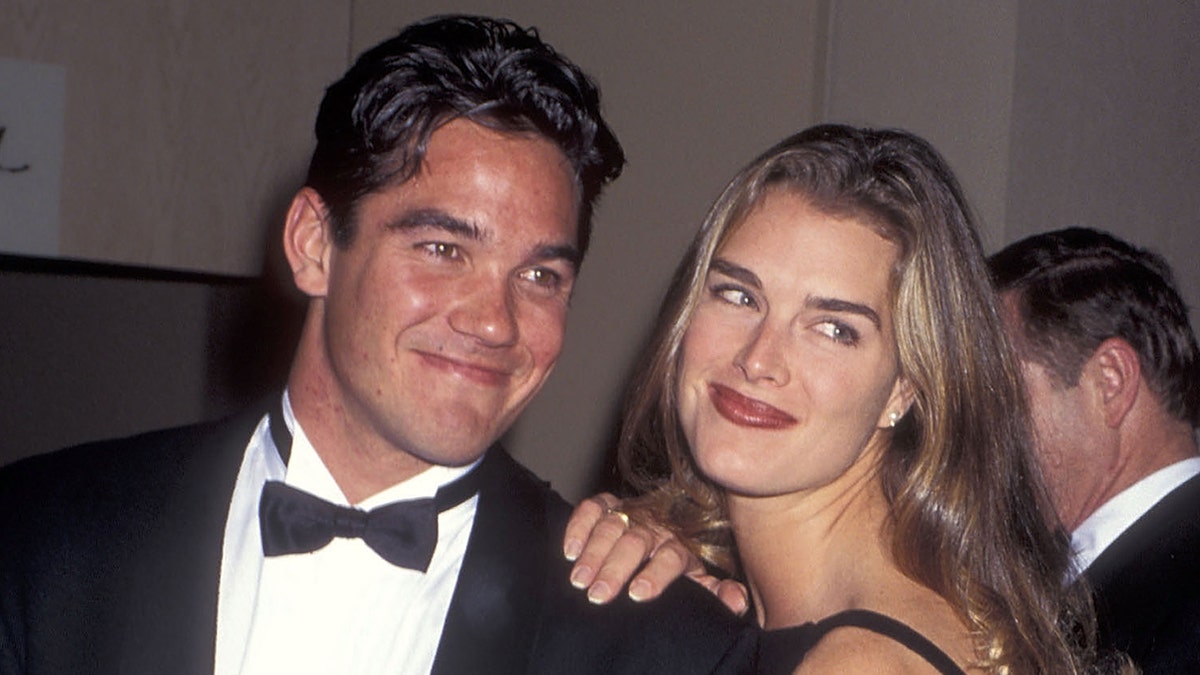 Dean Cain and Brooke Shields