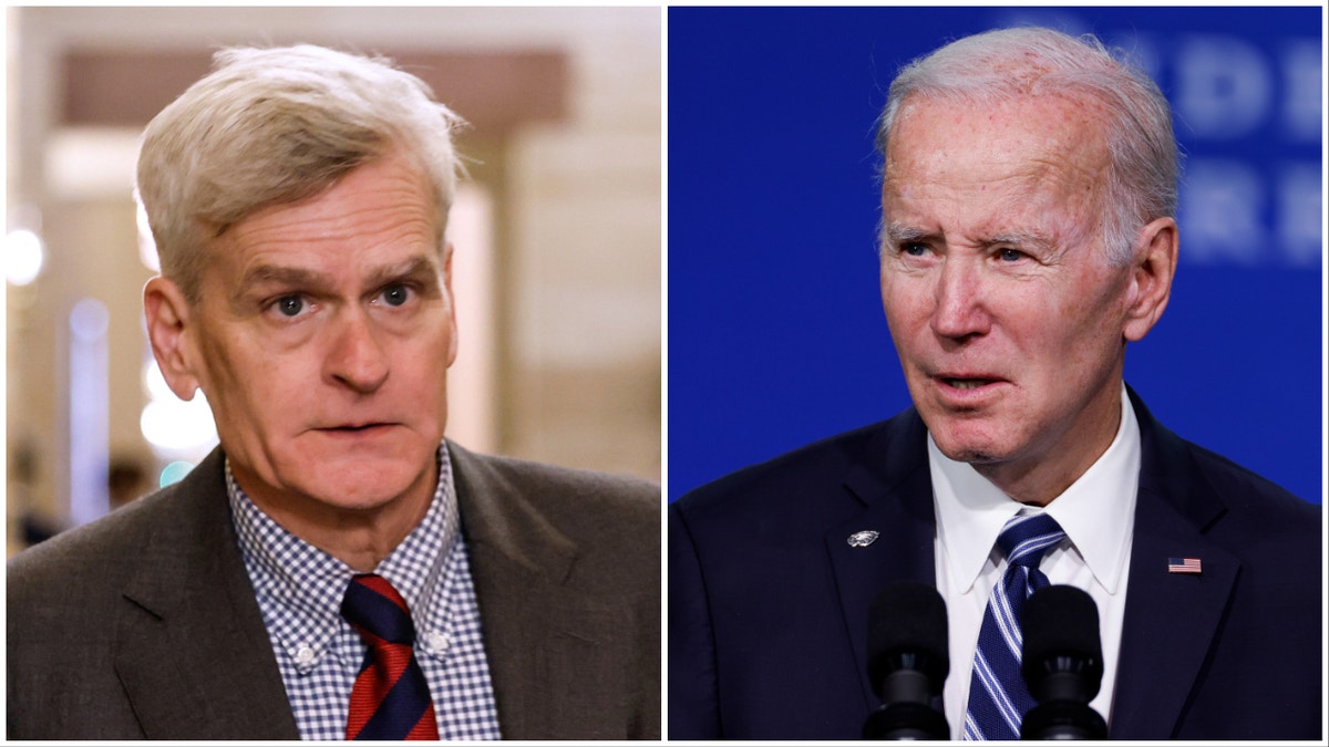 Bill Cassidy and Joe Biden