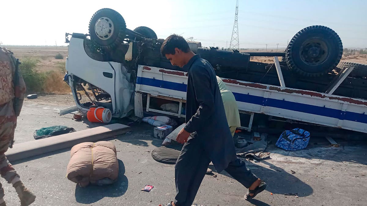 Pakistan bomb site