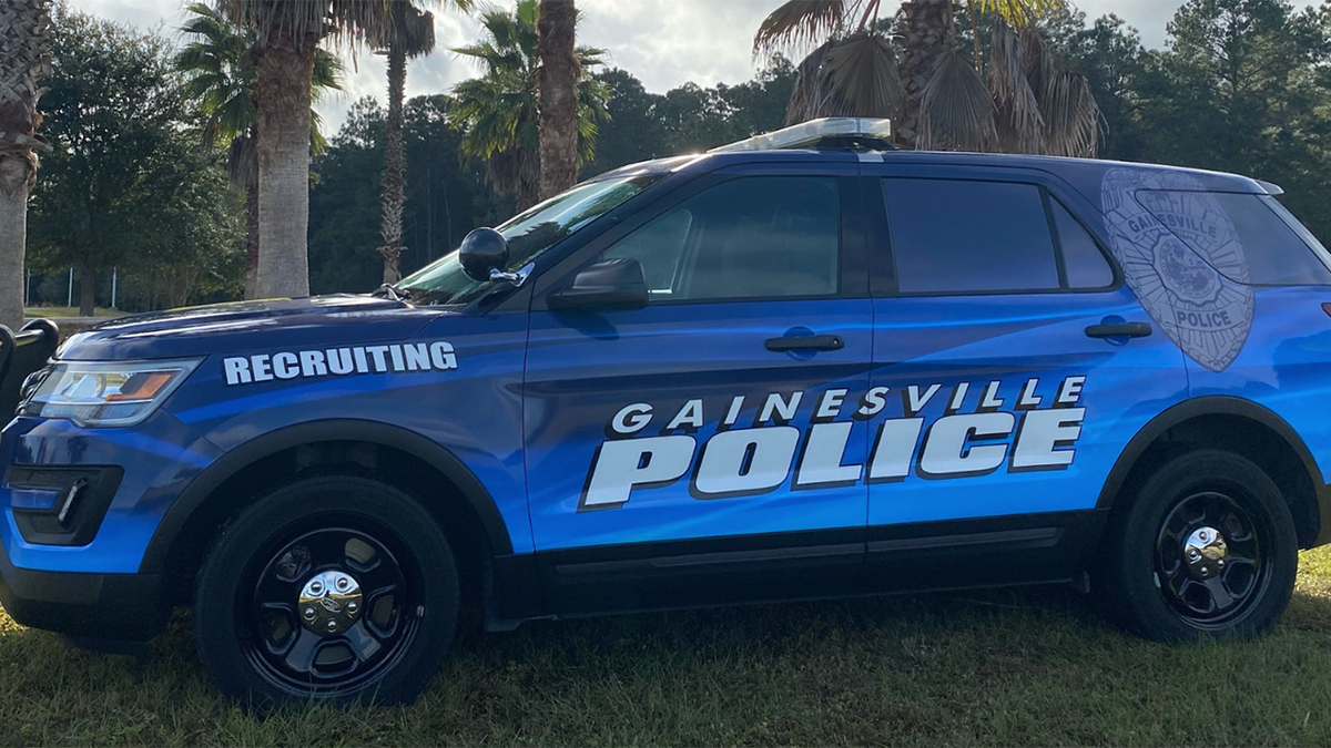 Gainesville police department vehicle