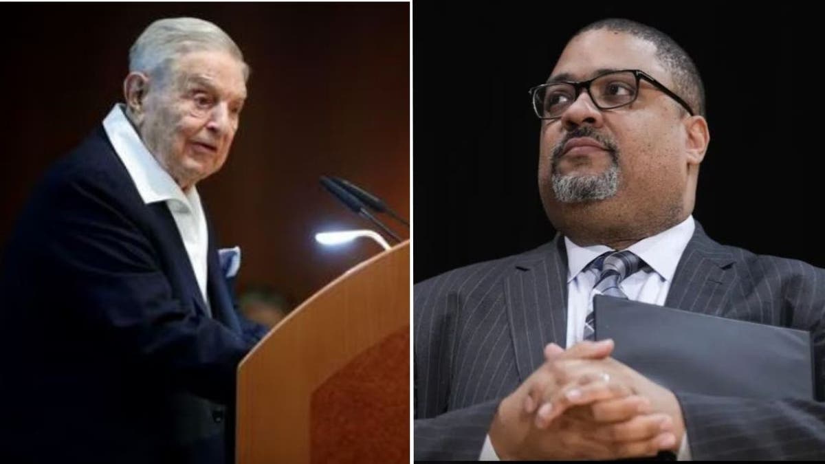 Manhattan DA Alvin Bragg and George Soros