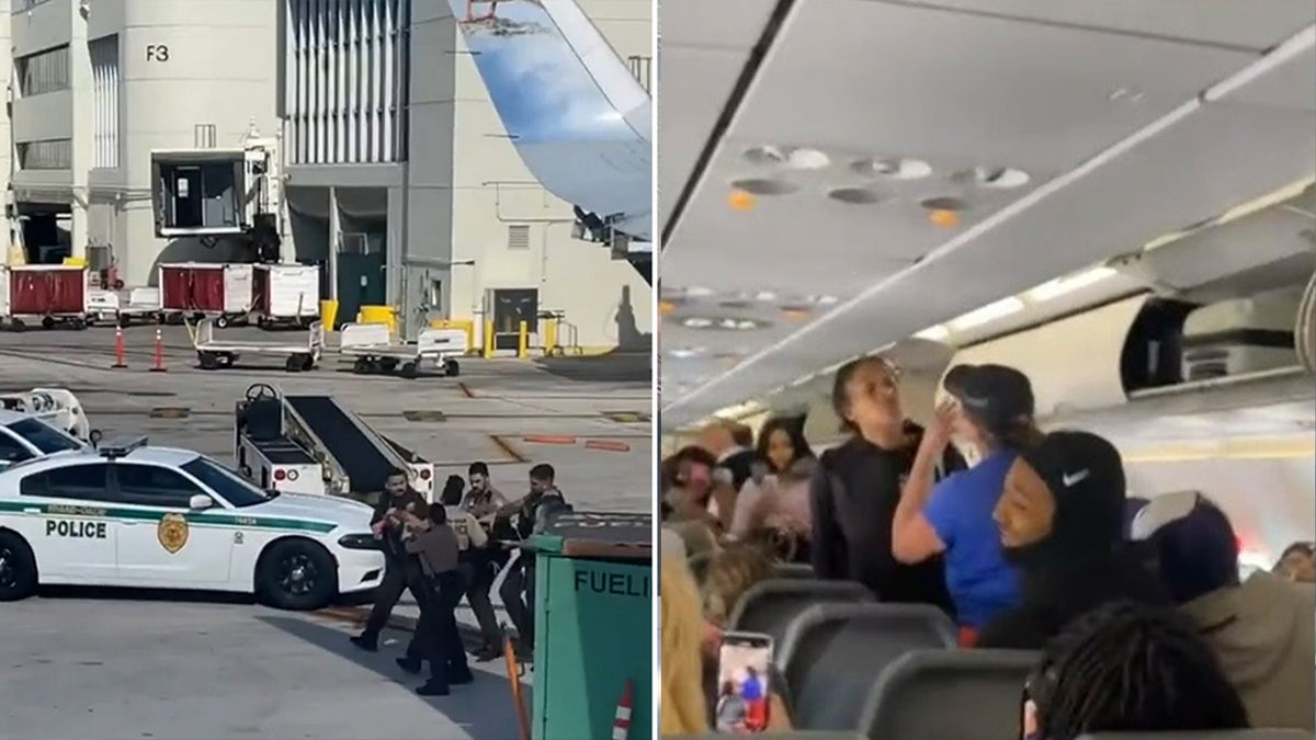 Frontier Airlines passenger dragged from plane, allegedly biting police