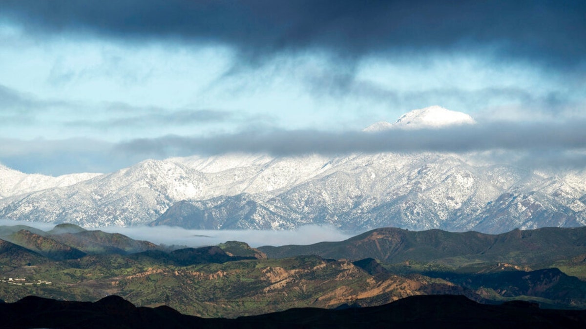 Mountains surround the Santa Clarita Valley