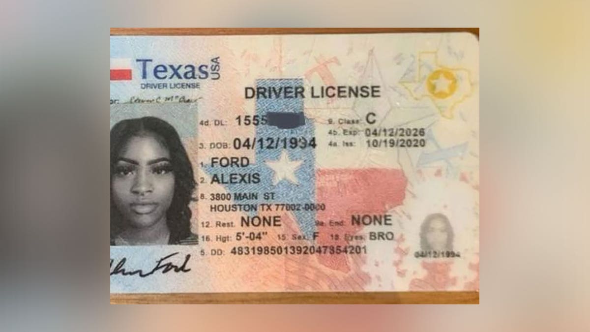 Fake License Humble, Texas suspect