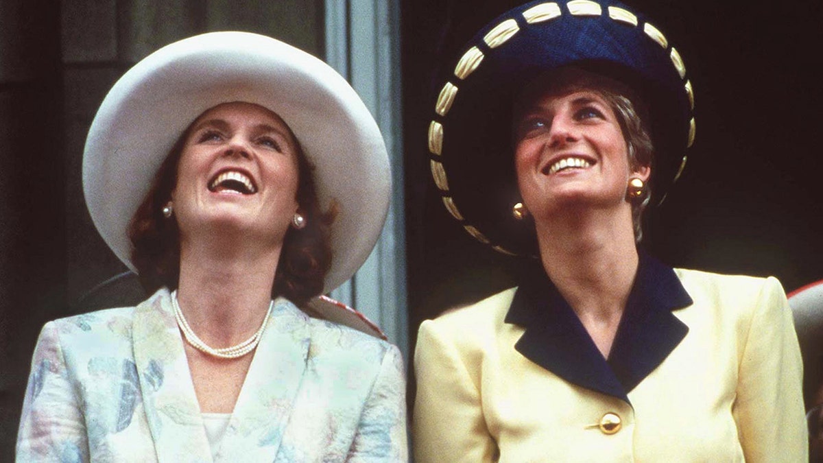 Sarah Ferguson and Princess Diana