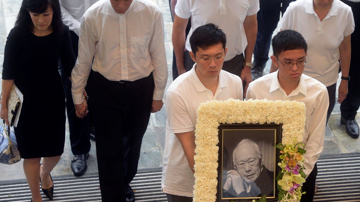 Singapore funeral for Prime Minister Lee Kuan Yew 