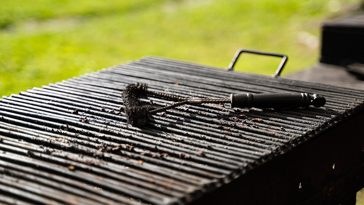 grill brush istock