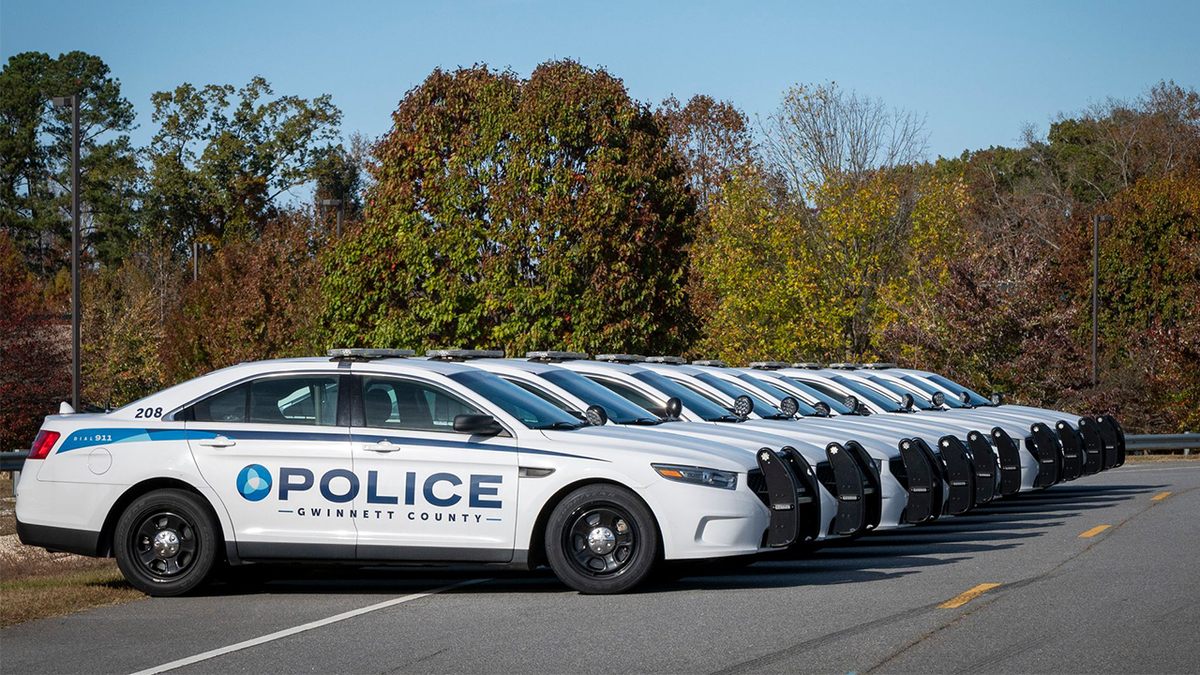 Gwinnett County Police cars