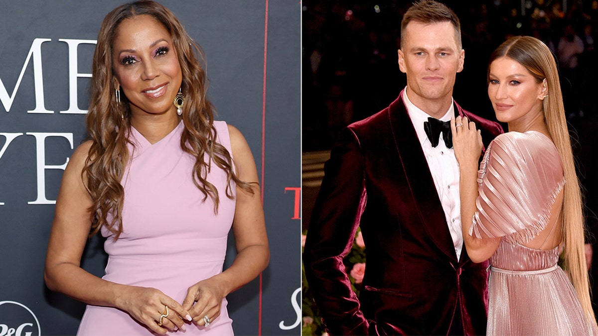 Holly Robinson-Peete, Tom Brady and Gisele Bundchen