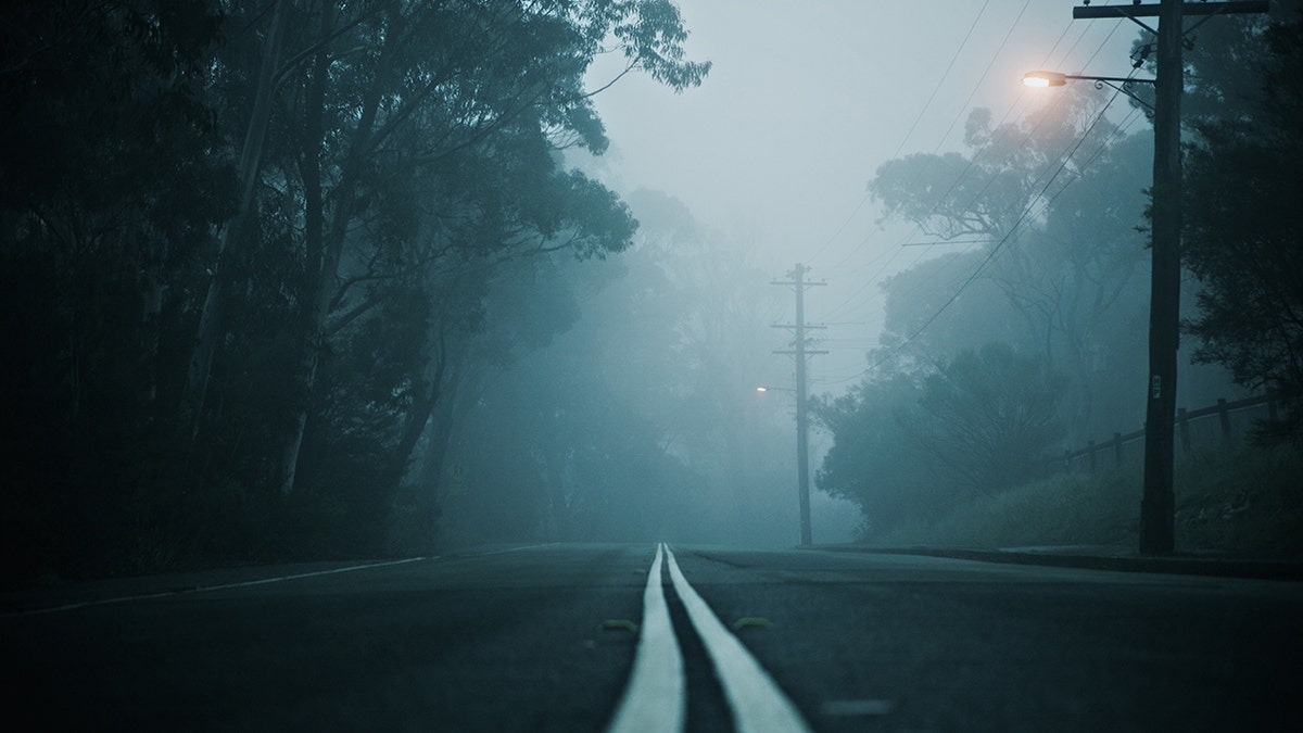 dark road