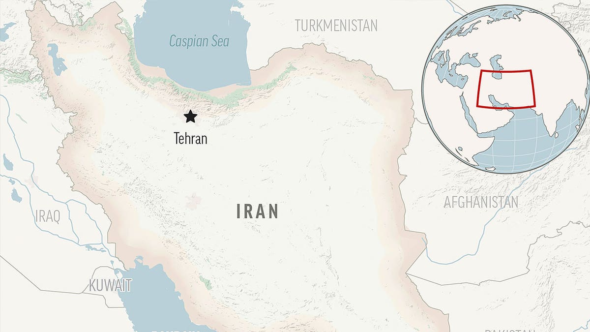 Iran map