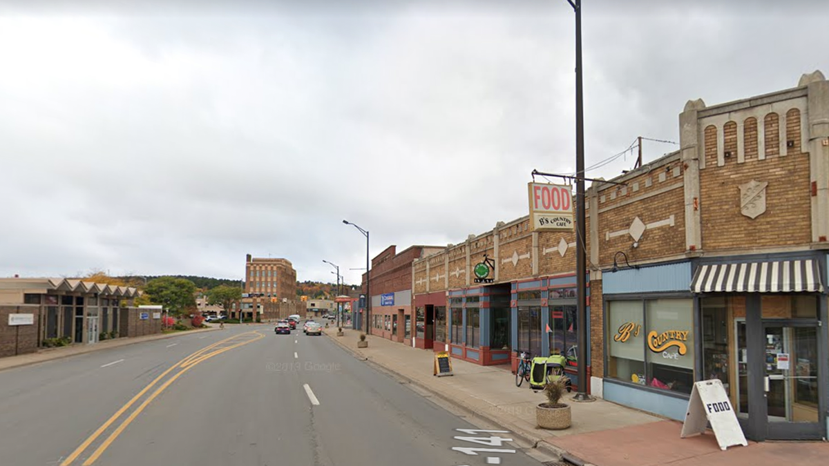 Iron Mountain, Mich, street 