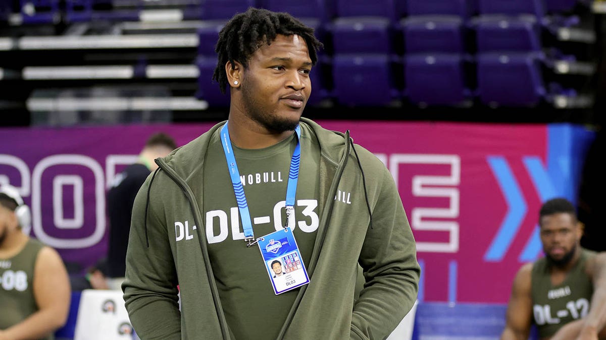 Jalen Carter at combine