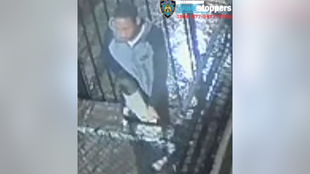 rape suspect on surveillance camera