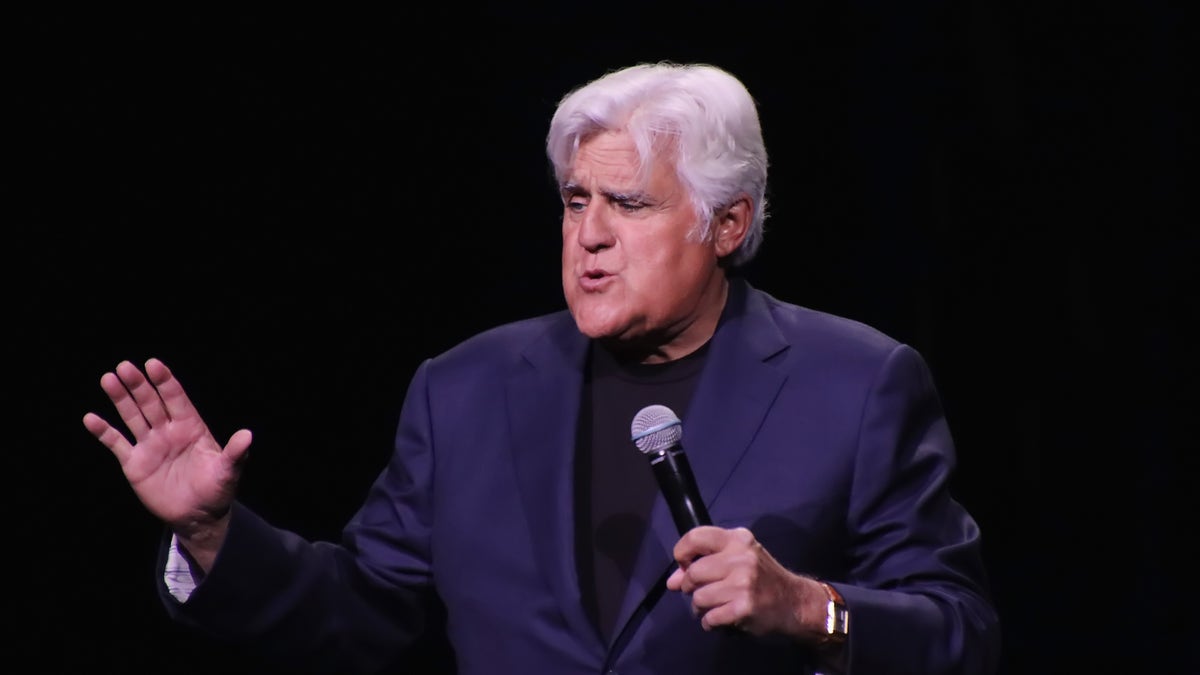 Jay Leno performs onstage