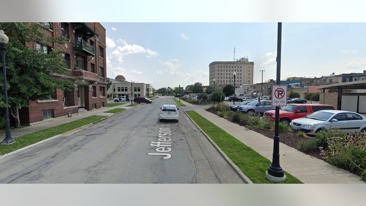 Jefferson Street in Oshkosh, Wisconsin was the bloody scene where Morgan Lund was accused of stabbing her ex-boyfriend 19 times