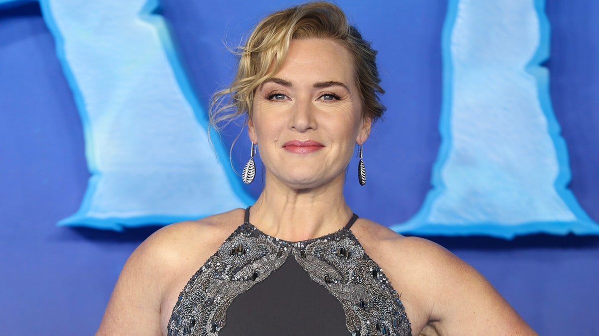 Kate Winslet at the premiere of Avatar 2 in London