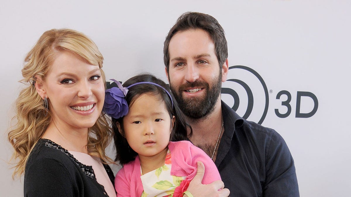 Katherine Heigl and Josh Kelly with daughter Naleigh