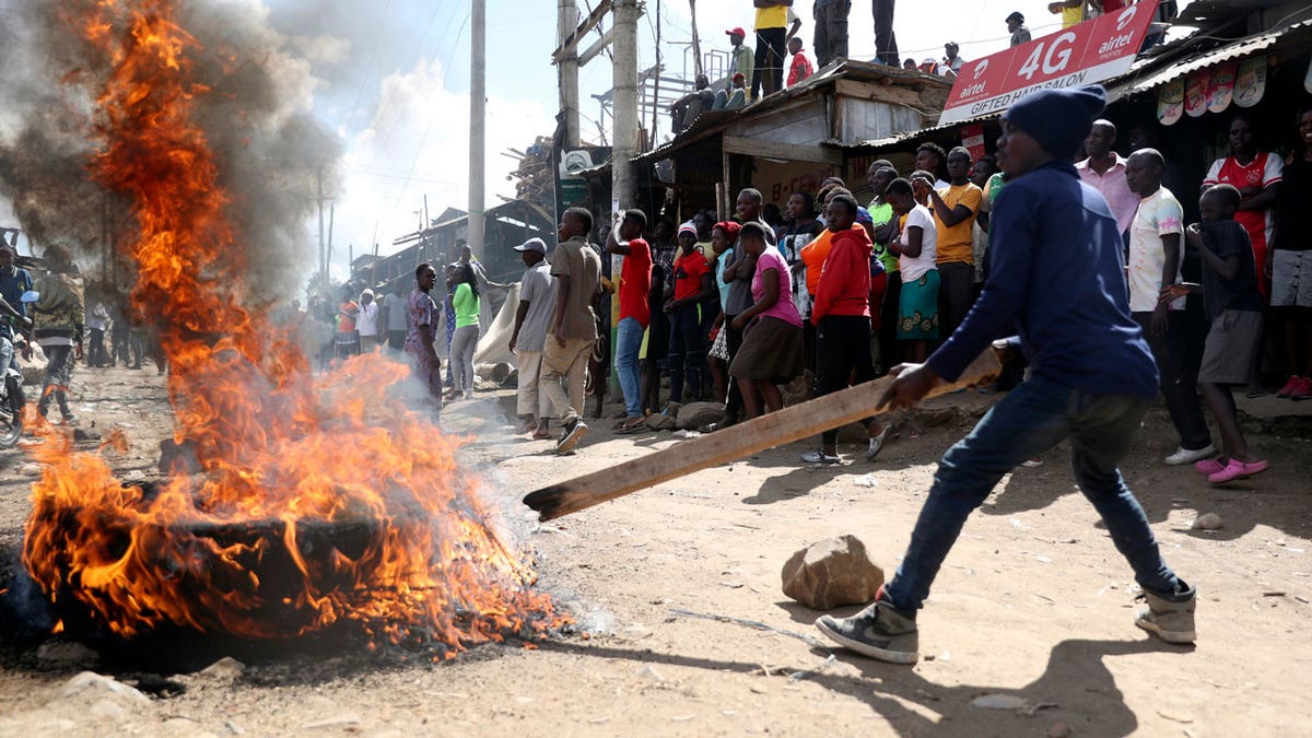 Kenyan dissident protests