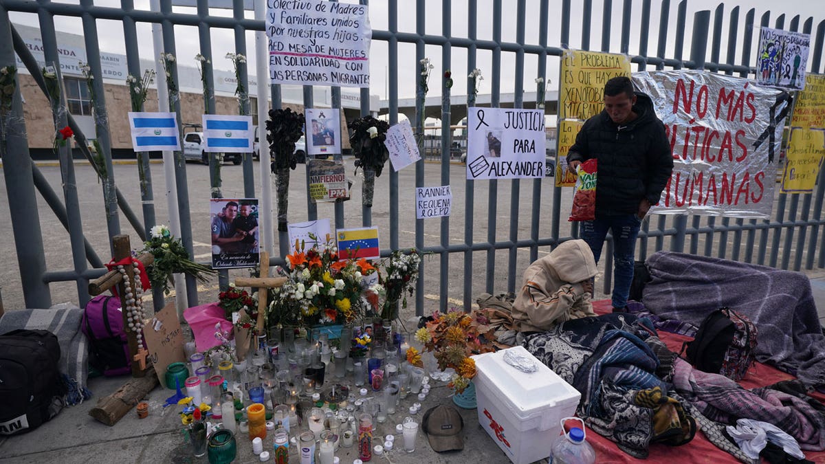 Mexico migrant shrine