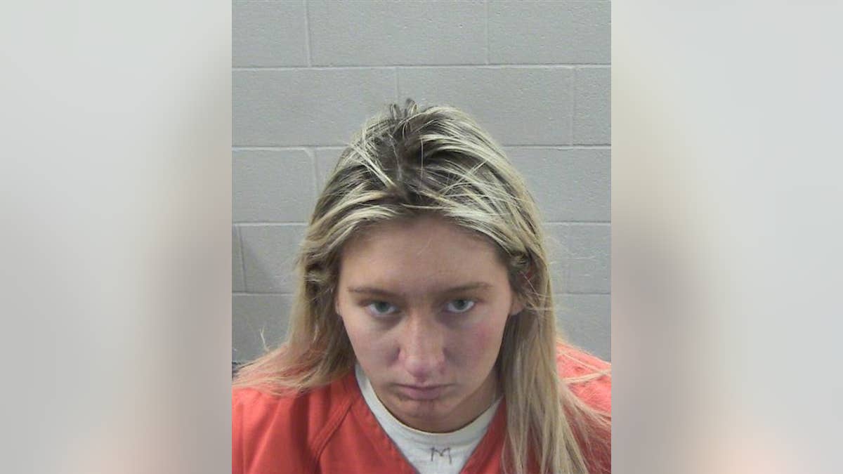 Morgan Lund, 21, is accused of stabbing her boyfriend 19 times and claimed she though tit was a "dark, scary figure," according to court documents
