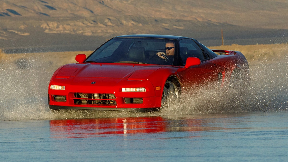 nsx driving water