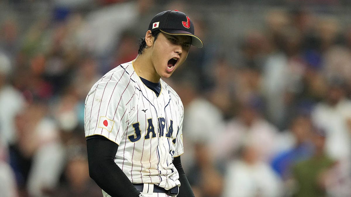 Shohei Ohtani strikes out Angels teammate Mike Trout to give Japan