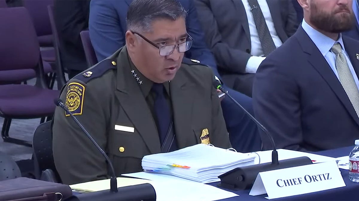 Chief Ortiz of US Border Patrol testifying to Congress