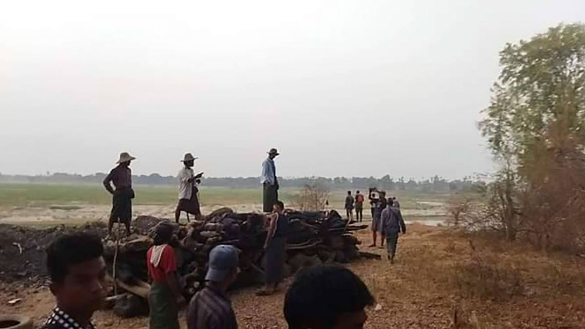 Myanmar cremation