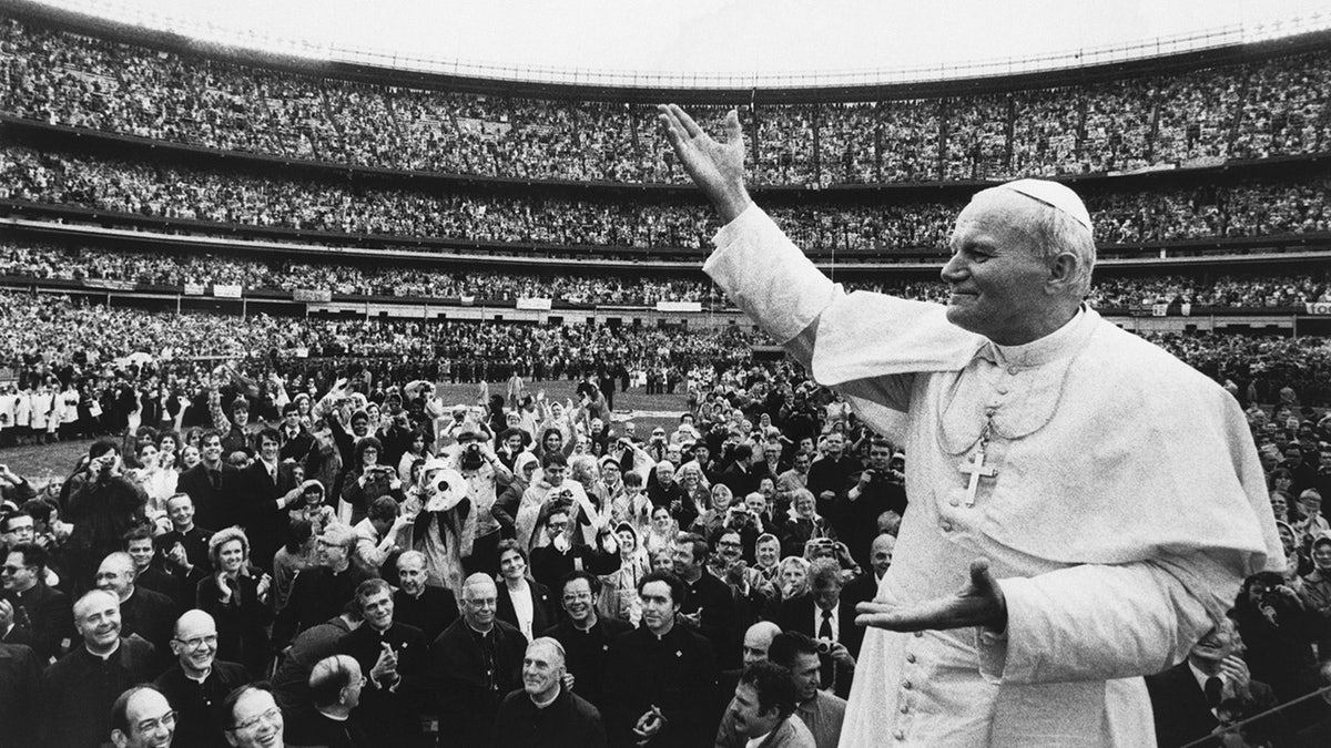 Pope John Paul II Shea Stadium Mass