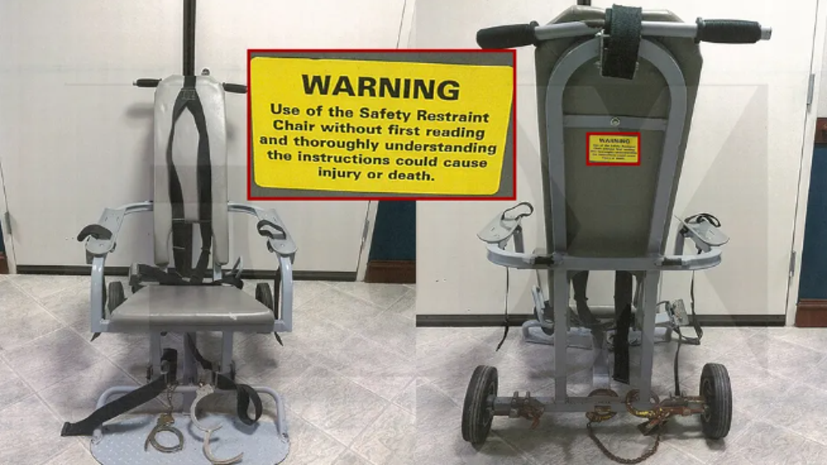 restraint chair example