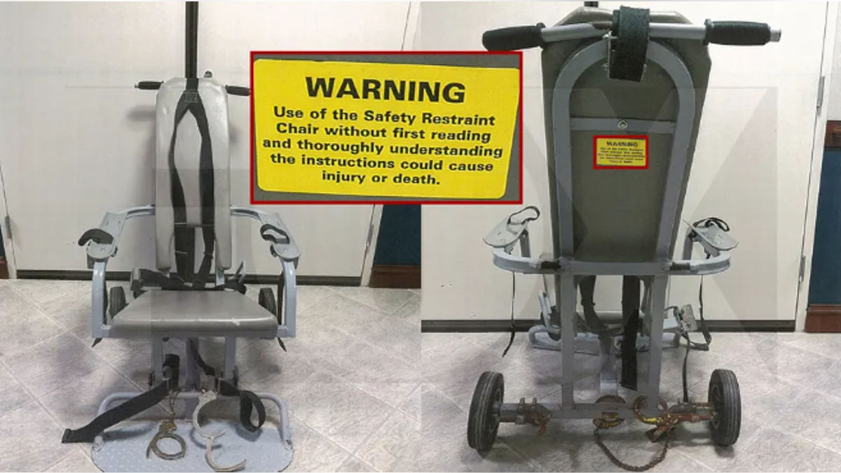 restraint chair example