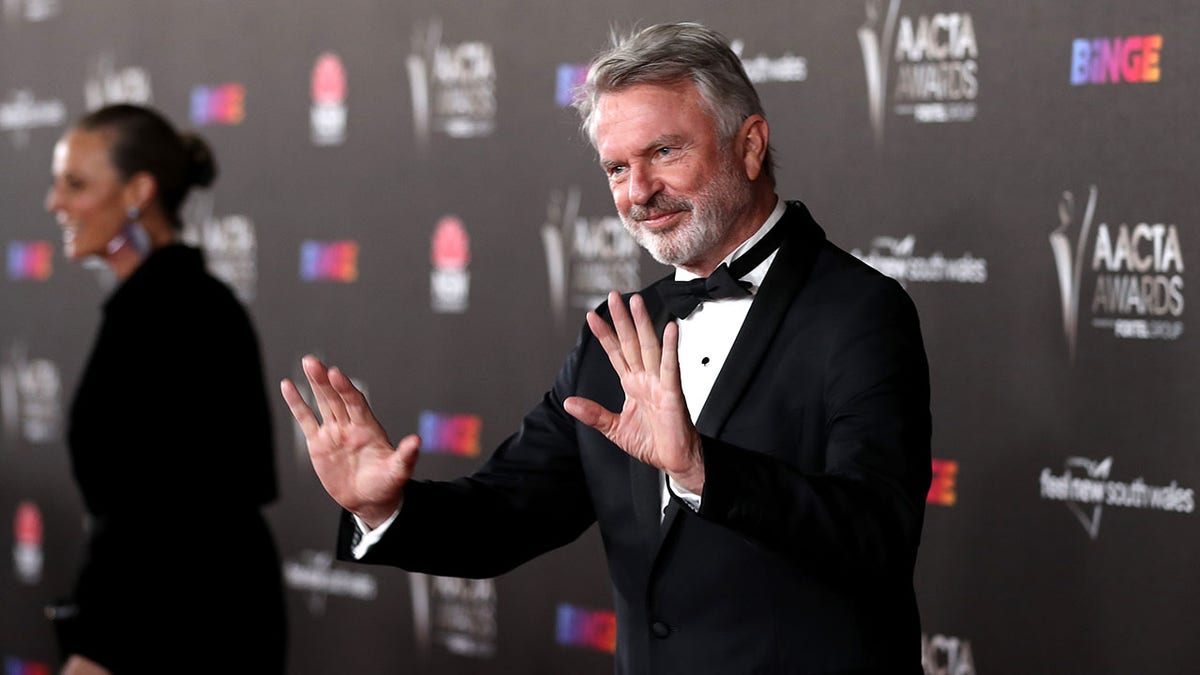Sam Neill at a premiere