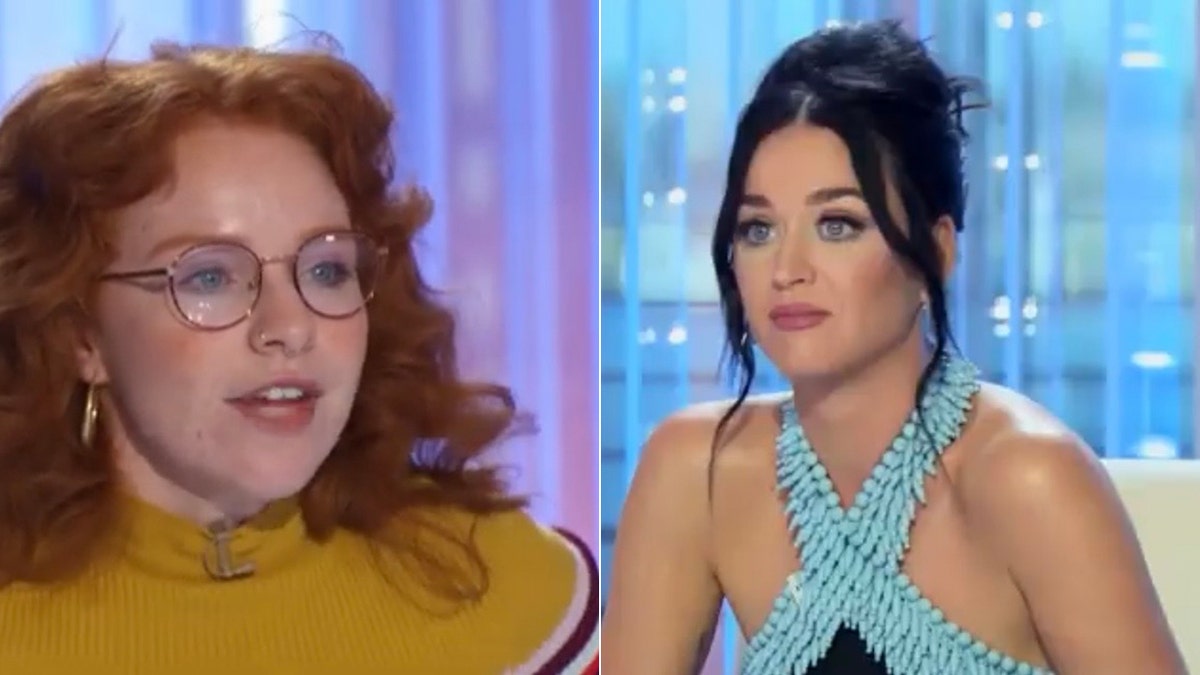 american idol contestant sara beth/ judge katy perry