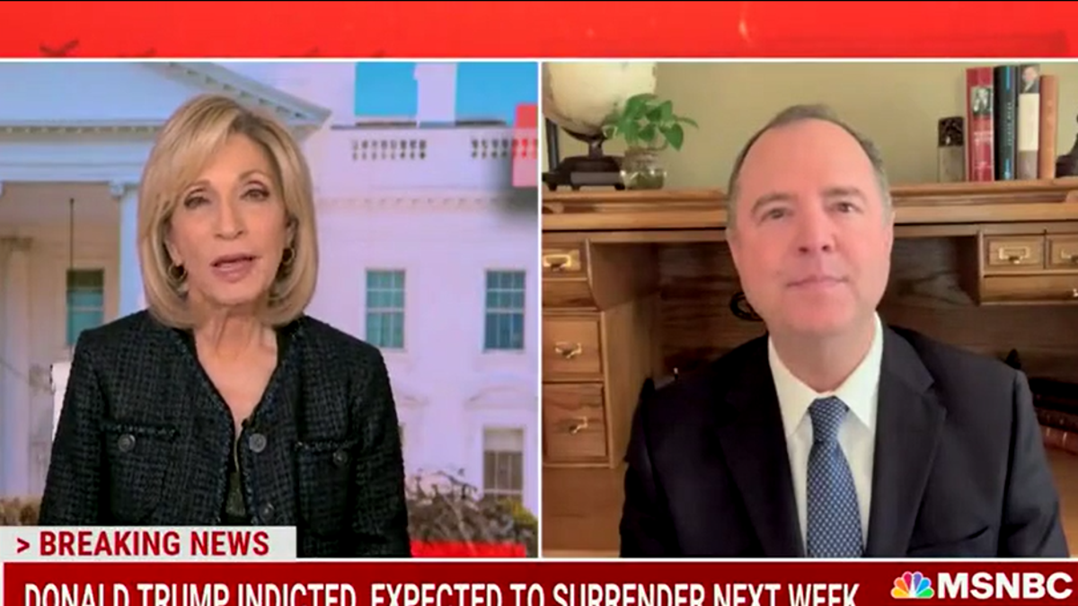 Andrea Mitchell and Schiff interview