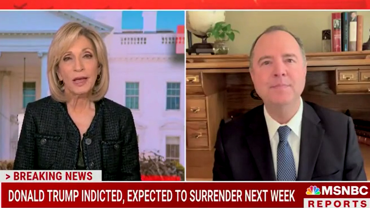 Andrea Mitchell and Schiff interview