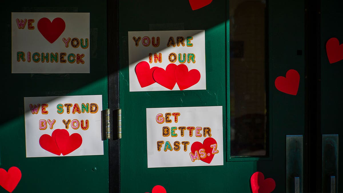 School messages in VA