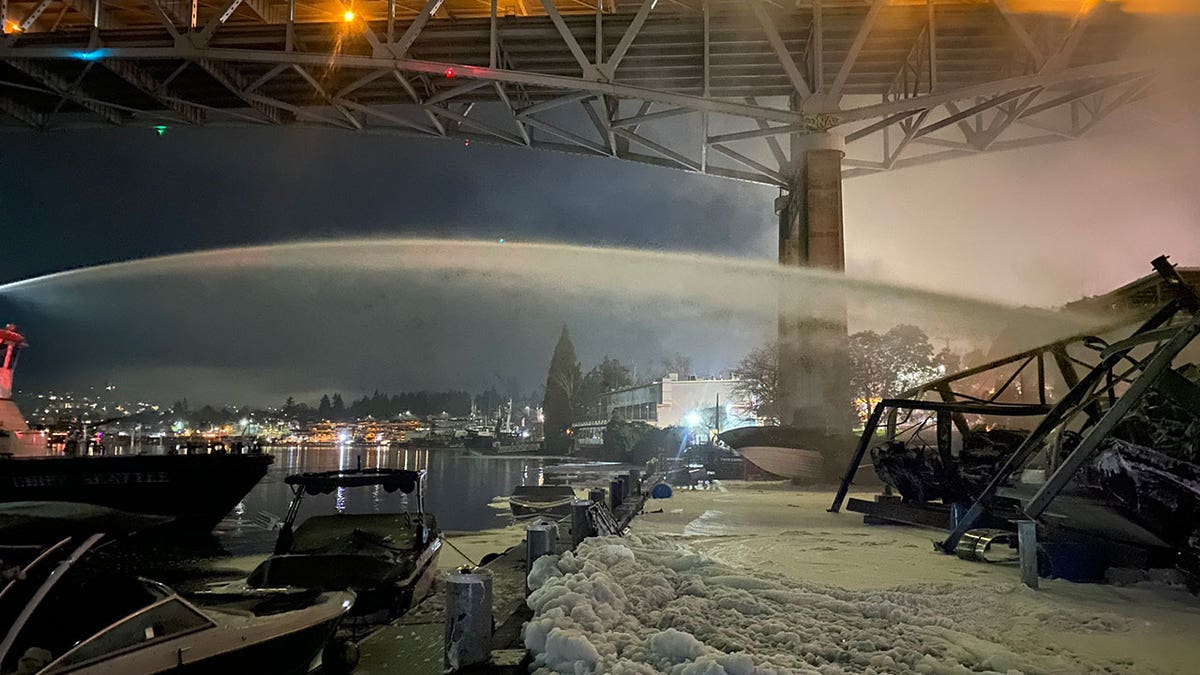 Seattle marina blaze