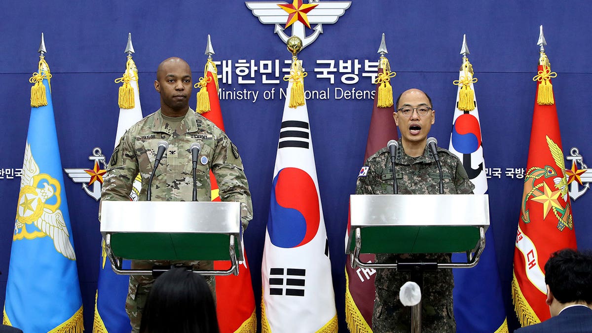 South Korea, US colonels 