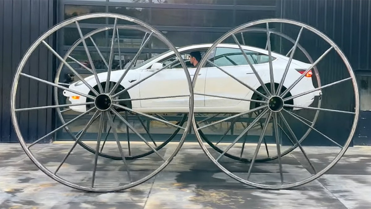 tesla big wheels