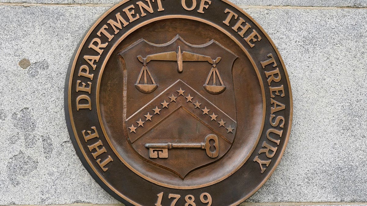 The Department of the Treasury's seal 