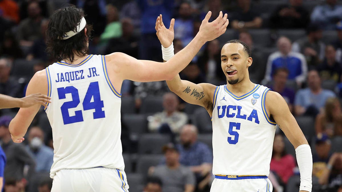 UCLA players celebrate