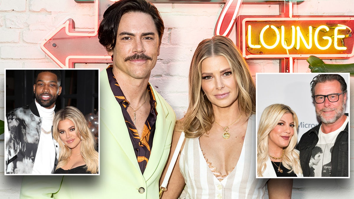 Vanderpump Rules stars Tom Sandoval and Ariana Madix featured alongside Khloe Kardashian, Tristan Thompson, Tori Spelling and Dean McDermott