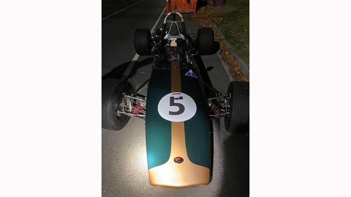 stolen race car