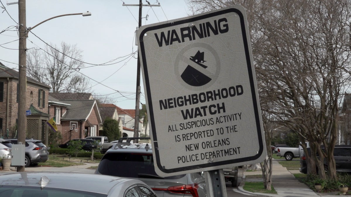 Neighborhood watch sign