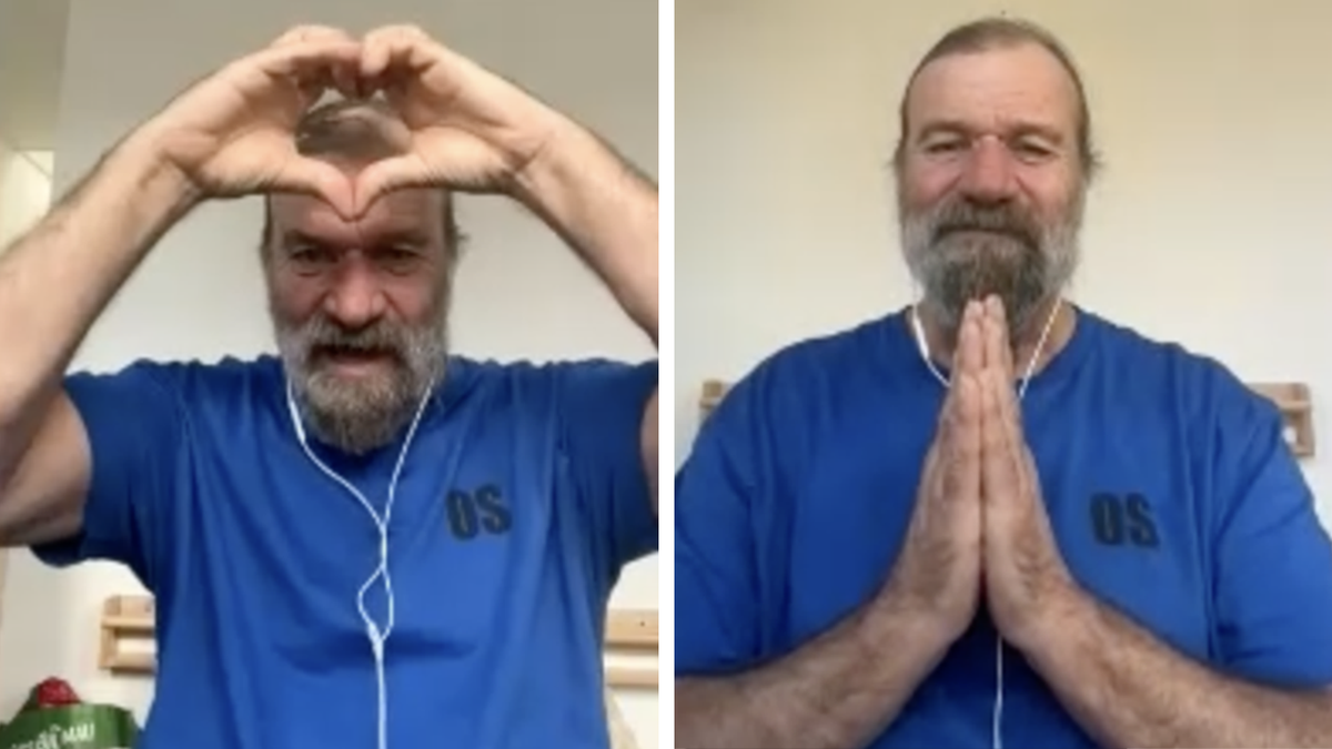 wim hof split