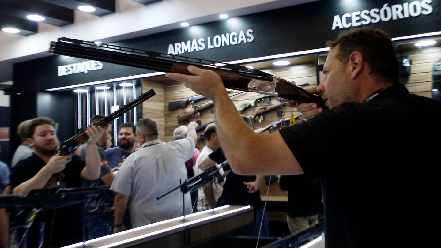 Brazil's new leftist government moves to take guns back after surge in purchases under Bolsonaro
