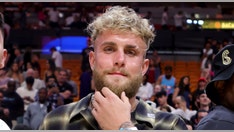 Jake Paul runs away from altercation with Floyd Mayweather after Heat game